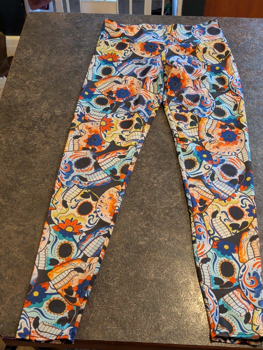 Onzie Multicolor Sugar Skull Leggings